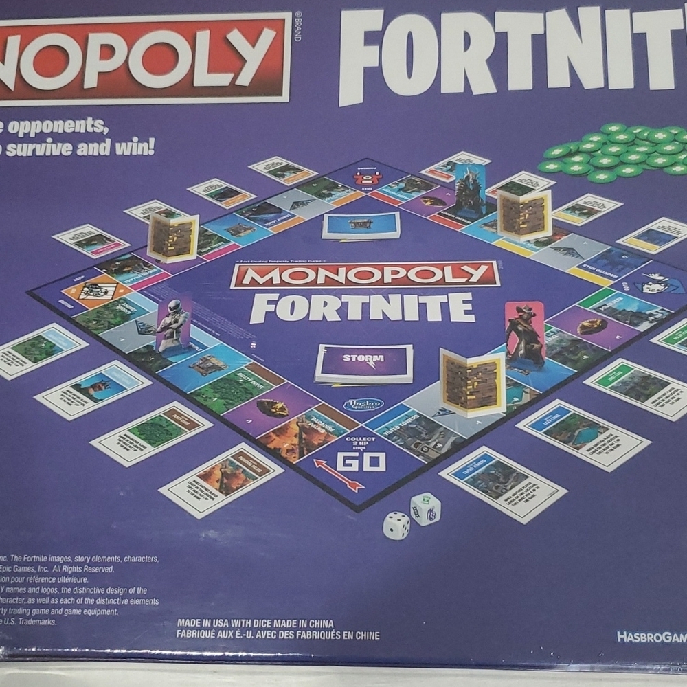 Fortnite Monopoly Board Game new sealed - Picture 3 of 5